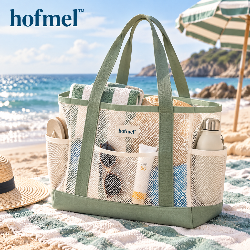 𝐡𝐨𝐟𝐦𝐞𝐥™ Mesh Beach Carryall Bag