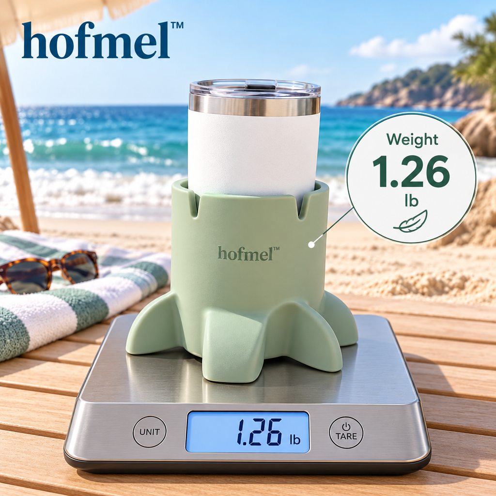 𝐡𝐨𝐟𝐦𝐞𝐥™ Silicone Beach Cup Holder